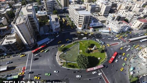 نمای تهران